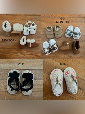 9 Pairs of children’s shoes ( 5 brand new)